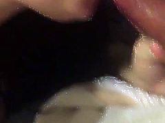 Juicy blowjob with finish semen in mouth