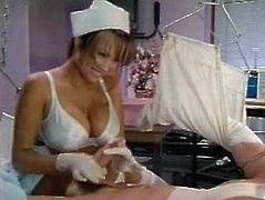 Busty Nurse Handjob