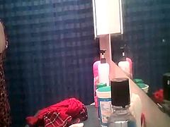 Hidden camera bathroom