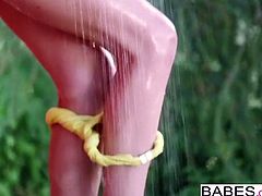 Babes - Slippery and Wet  starring  Brett Rossi clip