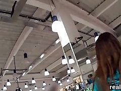 Exceptional czech nympho gets seduced in the mall and reamed