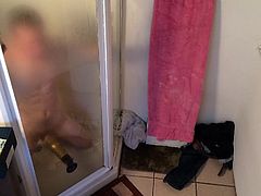 Shower Fleshlight Fuck - Hidden Cam