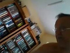 grandpa stroke on webcam