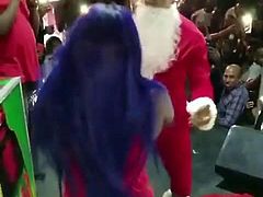 Twerking on Santa Claus