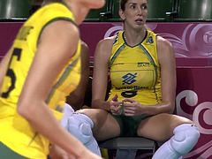 Brazilian Volleyball Players Amazing Cameltoe