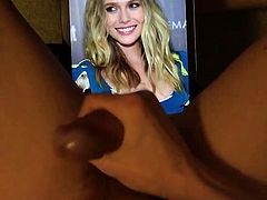 Elizabeth Olsen - Cum Tribute #1