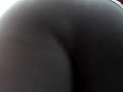 BootyCruise: Black Leggings Up-Ass Cam 8