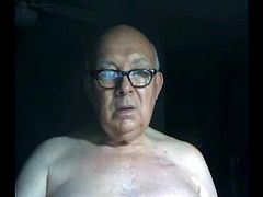 grandpa how on webcam