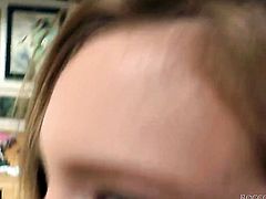 Rocco Siffredi whips out his schlong to fuck hot bodied Maddy OReillys mouth, Thenewporn.com