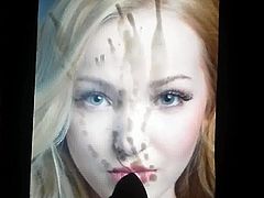 Dove Cameron cum tribute 9