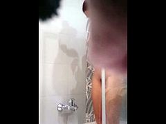 My wife piss in the shower