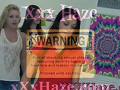 Homemade College Teens Lesbian Hazing