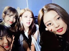 BLACKPINK jennie & jisoo & rose & lisa cum tribute