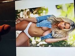 Lindsey Pelas cum tribute