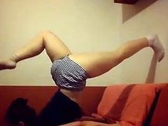 Serbian girl doing Yoga 2