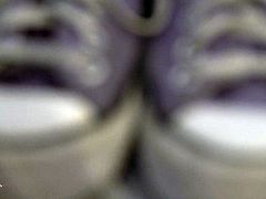 My Sister's Shoes: Converse low purple I 4K