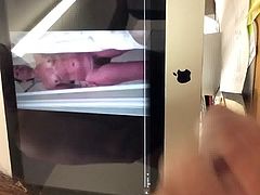 Small tit slim milf shower tribute