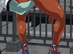 Hentai Brown Gal Fistfuck