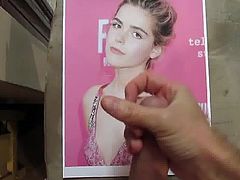 Kiernan Shipka Cum Tribute 03