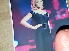 Cum Tribute on Helene Fischer - Atemlos Vollgewichst