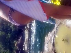 Milf chilena en bikini
