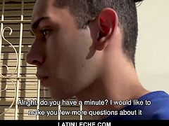 LatinLeche- Cute latin boy takes biggest cock he's ever had