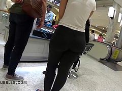 Spanish chick bubble butt