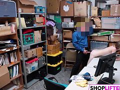 Shoplifting Teen Catarina Gets Fucked