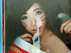 Mandee Sim Ahri Cosplay Cum Tribute