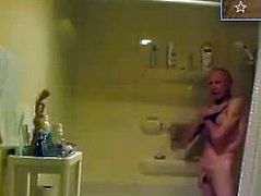 69 yo man - show in the showe