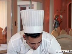 Perverted cooker fucks young French mistress Rachel Adjani and makes her moan
