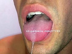 Spit Fetish - Lance Drooling Video 1