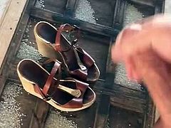 Cum On Neighbors High Heels Sandals