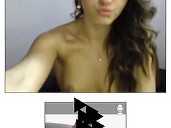 02 Hot Chatroulette girl helps me cum