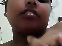 ashwini booby girl squeezing moaning