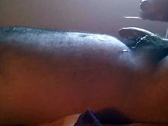 friend cums on me