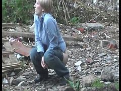 forest pissing