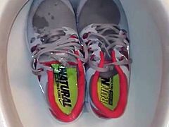 piss net fan sneakers