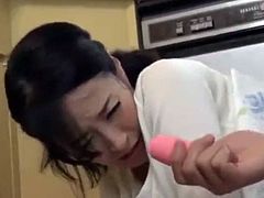 Asian Japanese Milf was harassed by her stepson