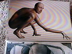 0195 Retro Vintage camcorder 8mm movie photo montage naked