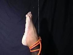 Bianca's feet after 50 hours in water