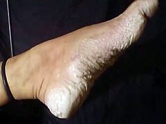 Bianca's feet after 105 hours wet
