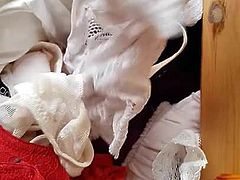 Sexy wife's panty drawer