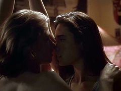 Kristy Swanson and Jennifer Connelly - ''Higher Learning''
