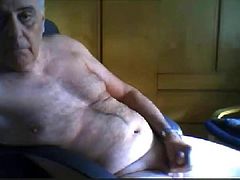 grandpa jerking off