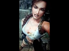 Tributo para Lara Croft tetuda