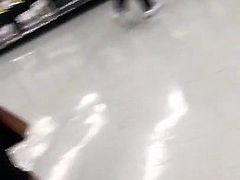 Midget Mexican Big Booty in Wal-Mart