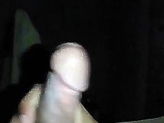 Masturbating