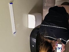 Gas Station Toilet XV (Skinny Dirty Blonde)