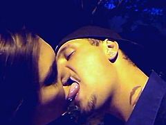 Cali Jock & GF in Extreme Tongue Kissing Audition